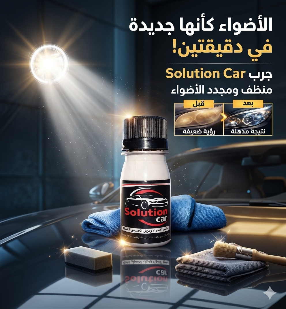 Solution Car : Rénovateur Optique Magic 100% Original