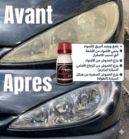 Solution Car : Rénovateur Optique Magic 100% Original