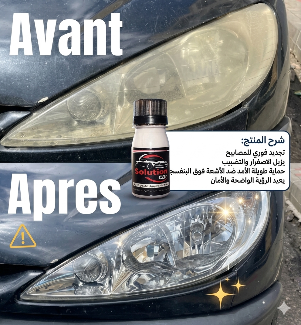 Solution Car : Rénovateur Optique Magic 100% Original