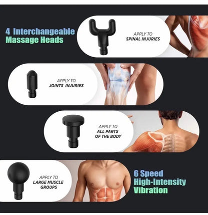 RelaxGun Pro™ - Le Pistolet de Massage Professionnel